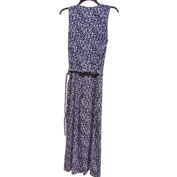 ⭐️ Michael Kors Sleeveless Printed Wide-Leg Jumpsuit – Size 2 - Picture 2 of 5